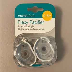 nanobébé flexy pacifiers NEVER OPENED